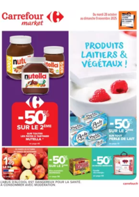 Prospectus Carrefour Saint-Renan : PRODUITS LAITIERS & VÉGÉTAUX !