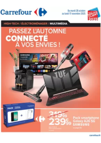 Prospectus Carrefour Express Portbail : PASSEZ L'AUTOMNE CONNECTÉ À VOS ENVIES !