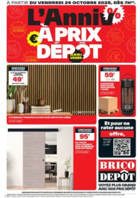 Prospectus Brico Dépôt ALLONNES : L’Anniv à prix dépôt !