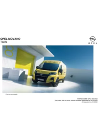 Prospectus Distributeur OPEL AGORA AUTOMOBILES SA TRELISSAC : Opel Movano
