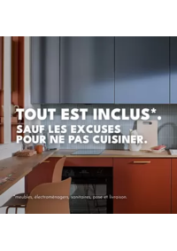 Prospectus cuisinella : Un projet cuisine ? Il est temps de vous lancer avec Start.