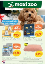 Prospectus maxi zoo : National : Maxi Zoo, Des promos à faire fondre les prix !