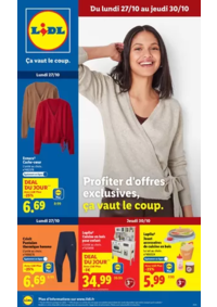 Prospectus Lidl BOSC LE HARD : Profiter d'offres exclusives avec lidl.fr, ça vaut le coup