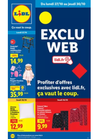 Prospectus Lidl CHATEAUBRIANT : Profiter d'offres exclusives avec lidl.fr, ça vaut le coup