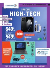 Prospectus E.Leclerc THOUARS : HIGH-TECH GAMING & UNIVERS CONNECTE