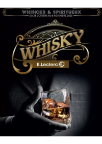 Prospectus E.Leclerc FONTENAY LE COMTE : FOIRE AUX WHISKIES