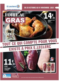Prospectus E.Leclerc LURE : FOIRE AU GRAS
