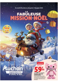 Prospectus Auchan Supermarché Launaguet : La fabuleuse mission de Noël dans votre super