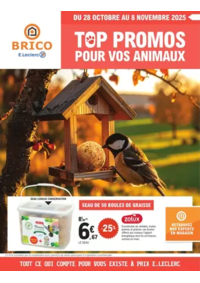 Prospectus Brico E.Leclerc PARTHENAY : Trafic Animalerie 9