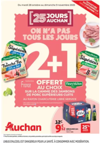Prospectus Auchan SAINT-QUENTIN LE FAYET : C'est parti pour les 25 JOURS AUCHAN