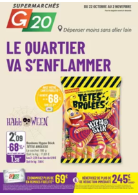 Prospectus G20 PARIS 8 Marché Europe : Op18 Tract G20