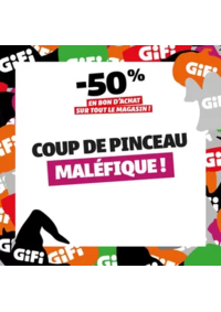 Prospectus Gifi SAVERNE : Le secret d’un look d’Halloween réussi ? Un make-up qui fait frissonner !