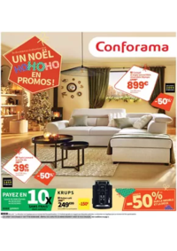 Prospectus Conforama CREIL - ST MAXIMIN : Un Noël HoHoHo en promos !