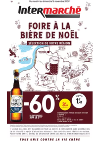 Prospectus Intermarché Super Belleu : S45/46 - R1 - FOIRE A LA BIERE - APEROTIME
