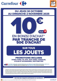 Prospectus Carrefour city Amboise : OPÉRATION BON(S) D’ACHAT
