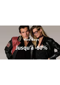 Prospectus Redskins PARIS 48 RUE MOUFFETARD : Red days