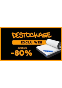 Prospectus Le Roi du Matelas Boulogne : Offre Destockage jusqu'à -80%