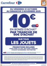 Prospectus Carrefour : OPÉRATION BON(S) D’ACHAT