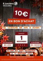 Prospectus E.Leclerc : BON DACHAT NOVEMBRE