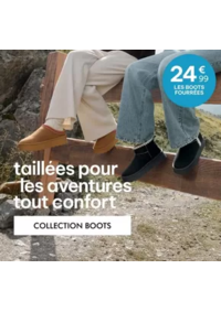 Prospectus Gemo VILLERS SEMEUSE : Bottines et boots pour femme du 35 au 41