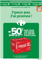 Prospectus Carrefour Contact : J'PEUX PAS J'AI PROMOS DU 4 AU 16 NOVEMBRE !