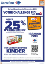 Prospectus Carrefour Contact : VOTRE CHALLENGE FID AVEC LE CLUB