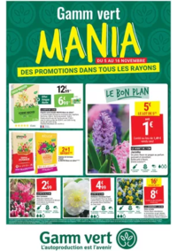 Prospectus Gamm vert MOREUIL : MANIA DES PROMOTIONS DANS TOUS LES RAYONS