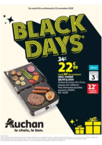 Prospectus Auchan : Les Black Days c'est parti !