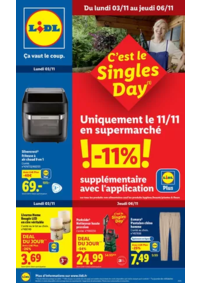 Prospectus Lidl FERRIERES EN BRAY : C’est le Singles Day