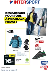 Prospectus Intersport VITRY LE FRANCOIS : Des cadeaux pour tous à prix black Friday !