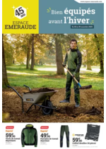 Prospectus Espace emeraude : Catalogue Equipez-vous pour l’hiver