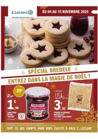 Prospectus E.Leclerc LURE : ALSACE CHOUCROUTE 3 - BREDELE