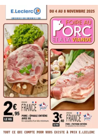 Prospectus E.Leclerc NARBONNE : FOIRE AU PORC ET A LA VIANDE 2
