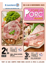 Prospectus E.Leclerc : FOIRE AU PORC ET A LA VIANDE 2