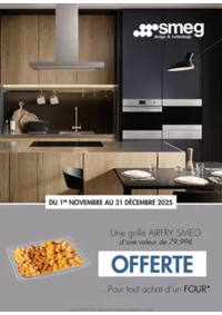 Prospectus Copra Amélie Les Bains : SMEG VOUS OFFRE 1 GRILLE AIRFRY SMEG