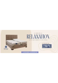 Prospectus Place de la literie ANGERS : Le mois de la relaxation