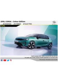 Prospectus Distributeur OPEL ESPACE THIRION SAS LIEVIN : Opel Corsa