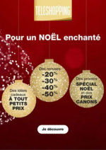 Prospectus Téléshopping : Pour un NOËL enchanté