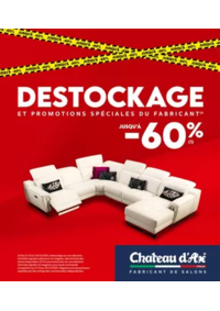 Prospectus Château d´Ax Epinal : Destockage