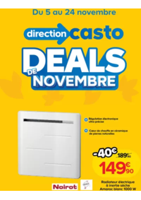 Prospectus Castorama RILLIEUX LA PAPE : Deals de novembre