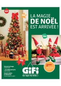 Prospectus Gifi LE PUY EN VELAY : LA MAGIE DE NOËL EST ARRIVÉE !
