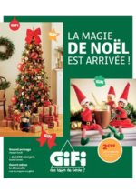 Prospectus Gifi : LA MAGIE DE NOËL EST ARRIVÉE !