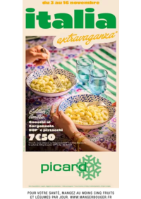 Prospectus Picard GARDANNE : Italia