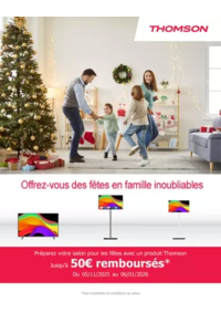 Prospectus Gitem Rohan : Thomson Jusqu’à 50€ remboursés