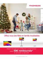 Prospectus Gitem : Thomson Jusqu’à 50€ remboursés