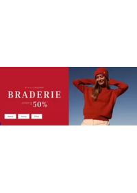 Prospectus Armor Lux BESANCON : BRADERIE: Jusqu'à -50% sur nos anciennes collections* + livraison offerte*