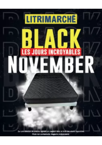 Prospectus Litrimarché PRIVAS : La scène est fausse… mais les promos sont bien réelles. Tout le mois de novembre, profitez de nos of