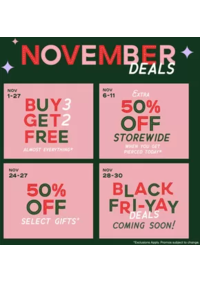 Prospectus Claire's MARSEILLE : Black Friday