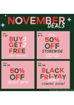 Prospectus claire's : Black Friday