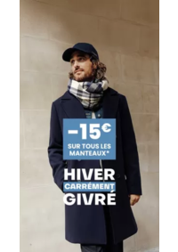 Prospectus Jules CAMBRAI : -15€ sur tous les manteaux